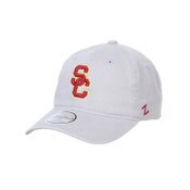 USC Trojans Light Gray SC interlock Washed Cotton Hat